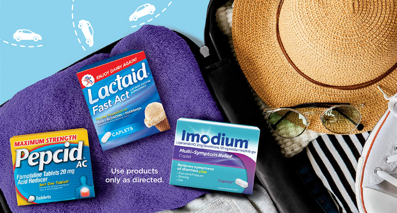 imodium  pepcid  and lactaid rebate offer