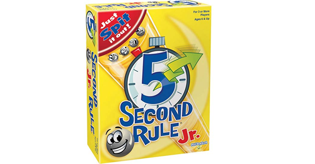 Amazon 5 Second Rule Jr. Board Game just 11.44