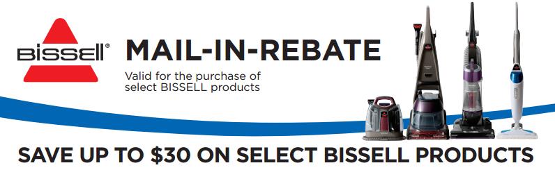 Bissell Mail In Rebate