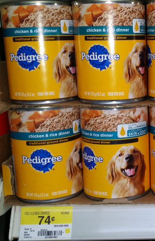 pedigree canned