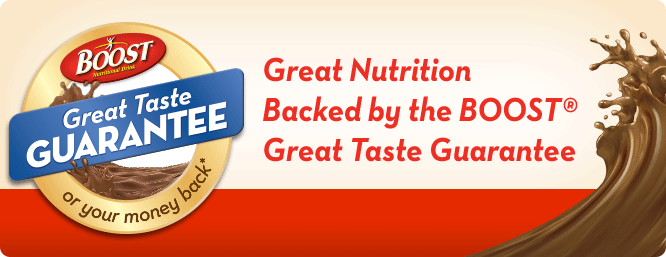 2.50 Boost Nutritional Drink Coupon (+ Great Taste Guarantee