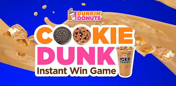 Dunkin' Donuts Cookie Dunk Instant Win Game & Sweepstakes