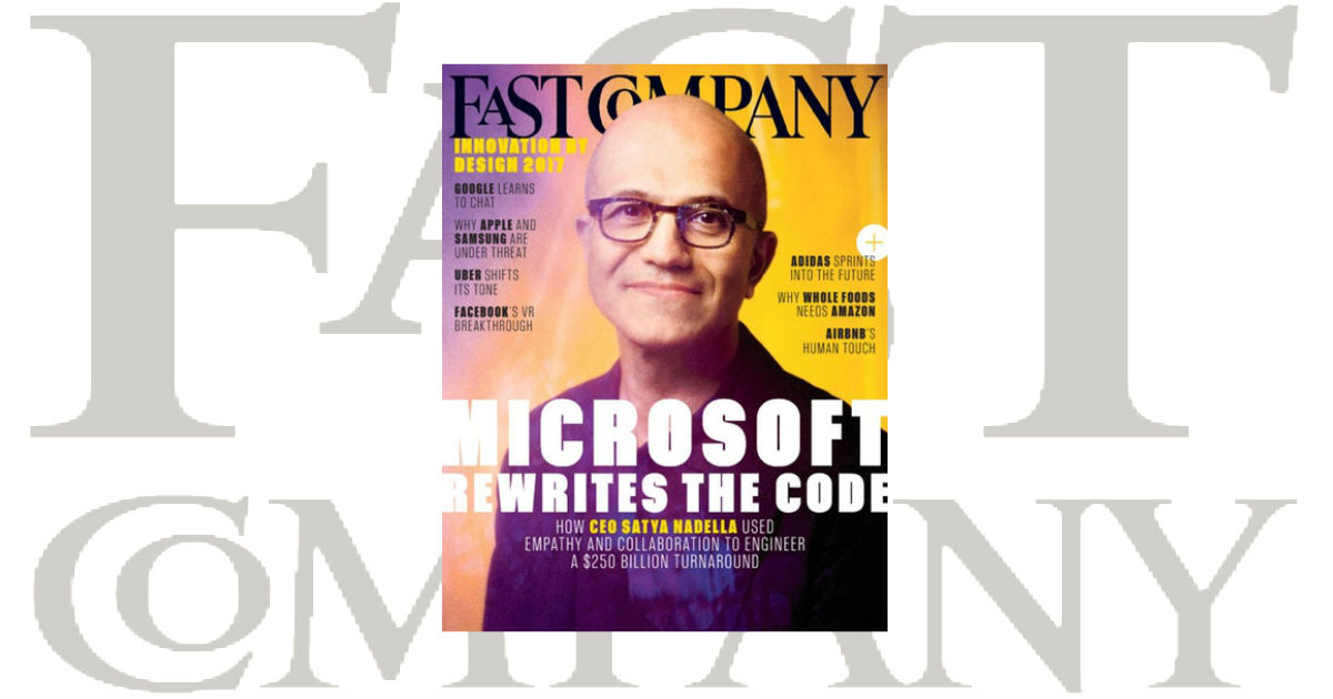 Subscription to Fast Company Magazine just .99!