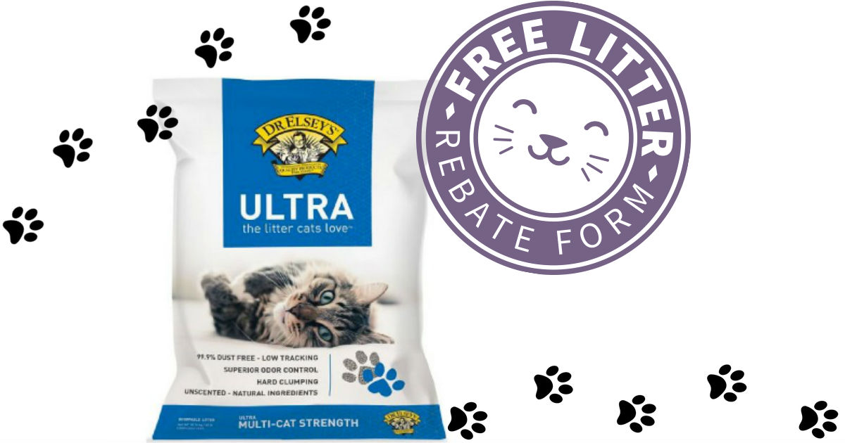 Free Bag of Dr. Elsey's Precious Cat Litter After MailIn Rebate