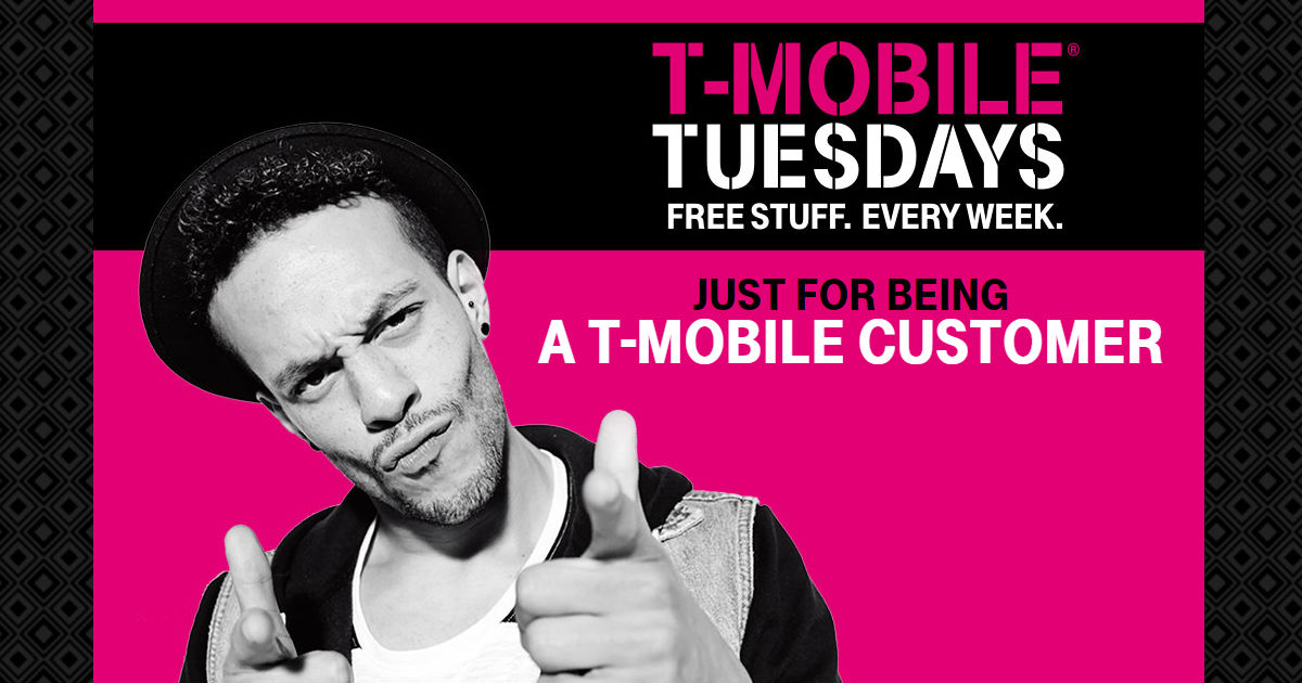 T-Mobile Tuesdays – Get Free Stuff!