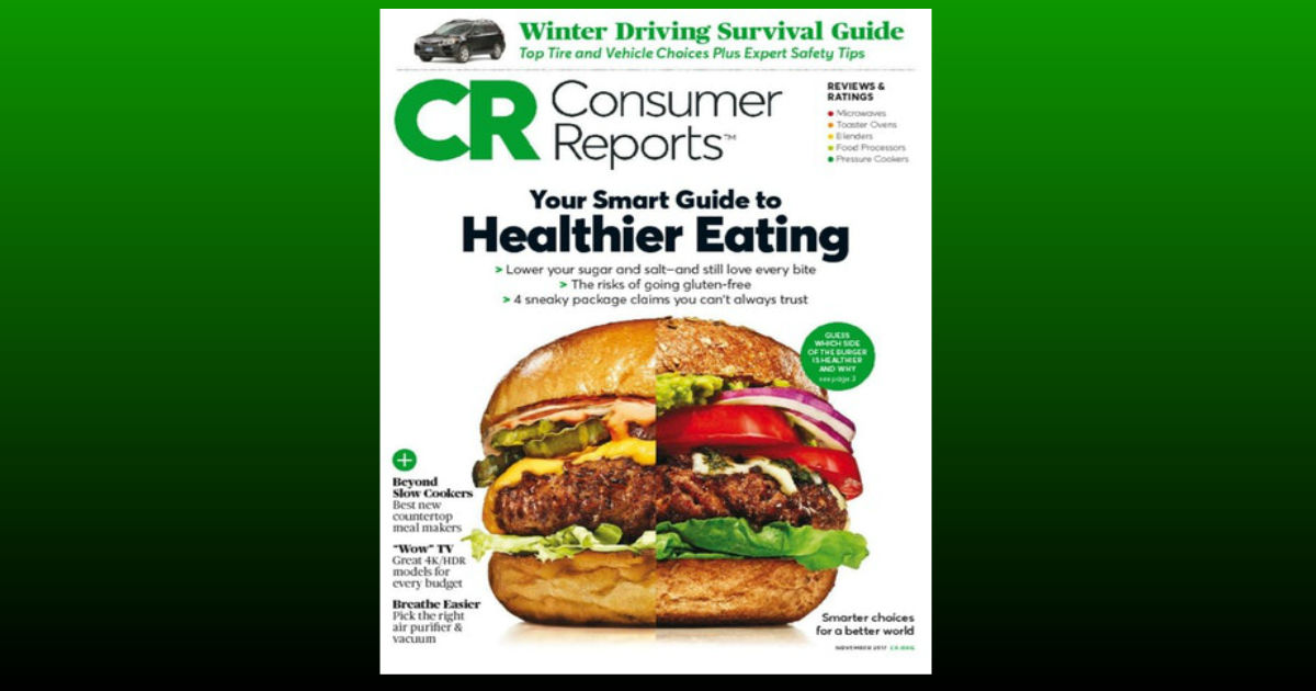 Consumer Reports Magazine Subscription just .99!