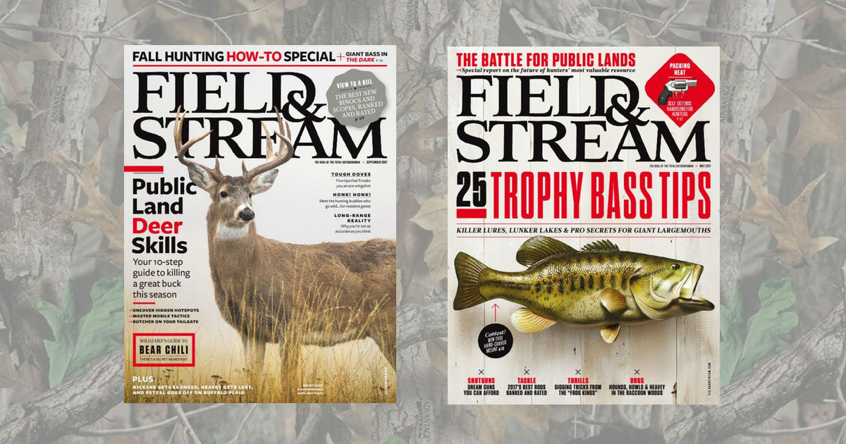 Field & Stream Magazine Subscription just .99!