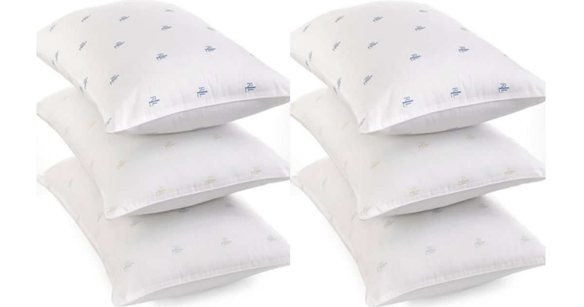 Macy’s – Lauren Ralph Lauren Logo Pillows just .99!