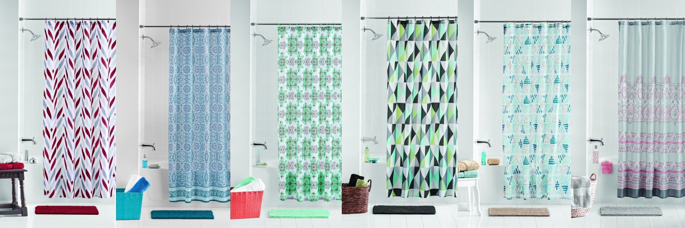 Mainstays 14 Piece Bath Sets, Mainstays Shower Curtain Set With Bath Rugs