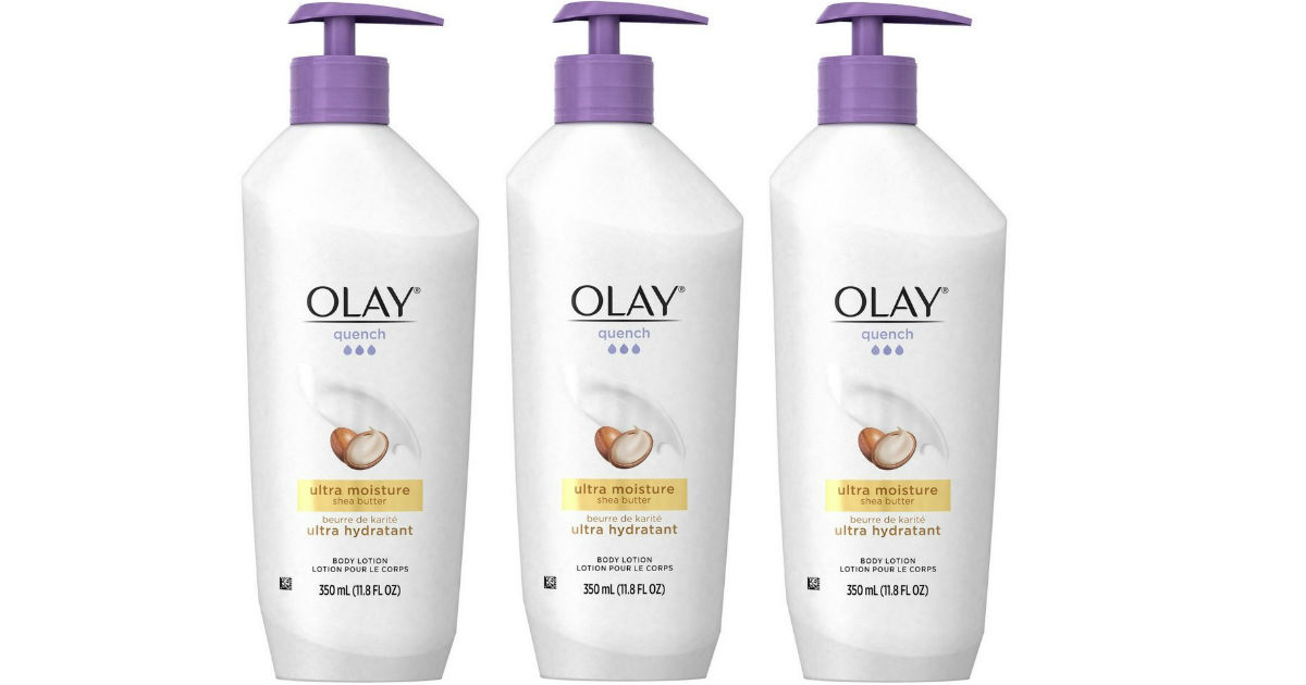 Amazon – 3 Olay Quench Ultra Moisture Body Lotions just .06!