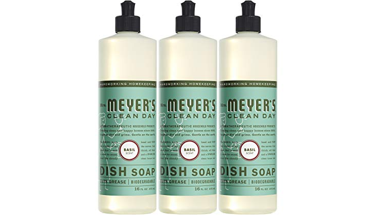 Amazon – Pack of 3 Mrs. Meyers Liquid Dish Soap just .37!