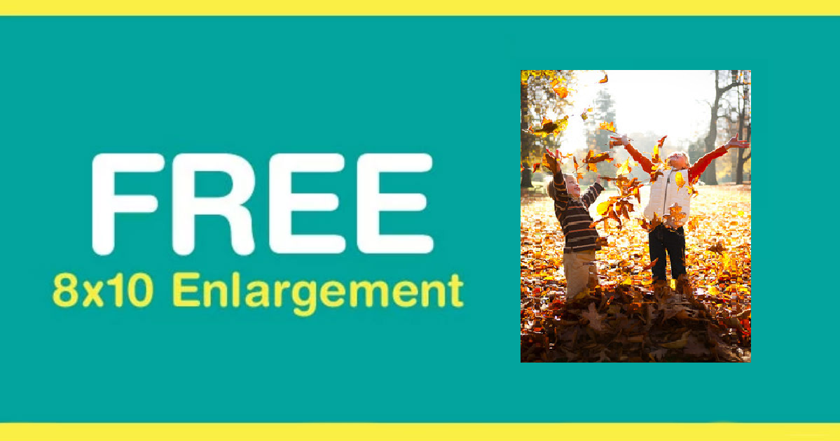 Walgreens – Free 8×10 Photo Enlargement & Store Pick Up – Last Day!