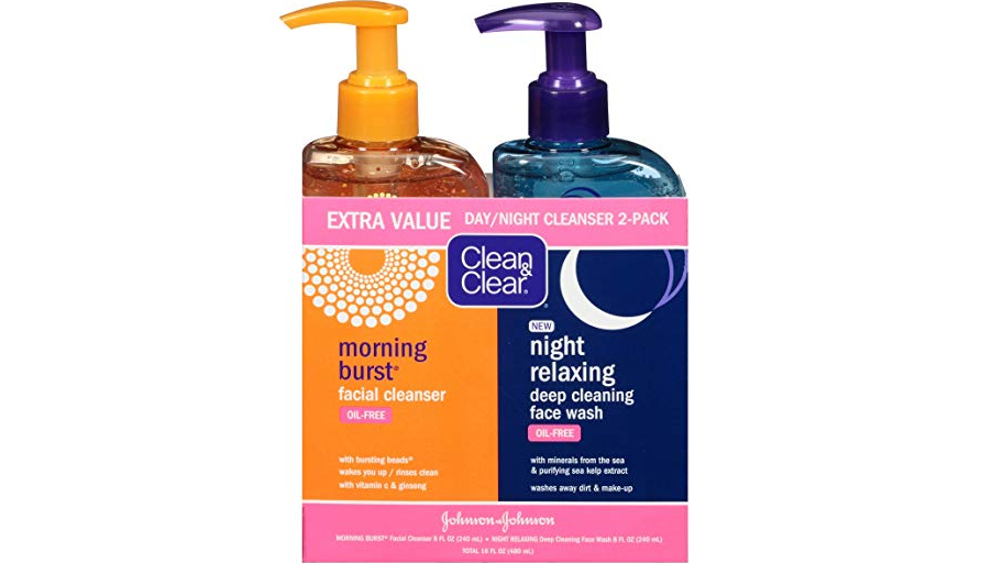 Amazon – Clean & Clear 2-Pack Day & Night Face Wash just .54!