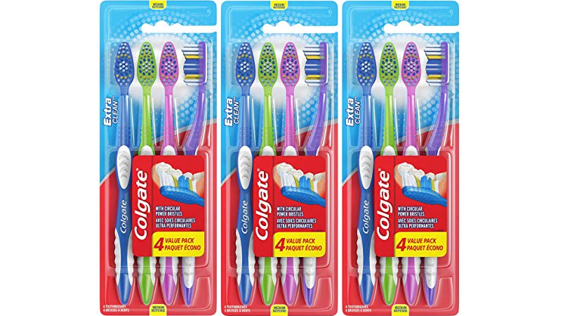 Amazon – 12 Colgate Extra Clean Toothbrushes just .44!