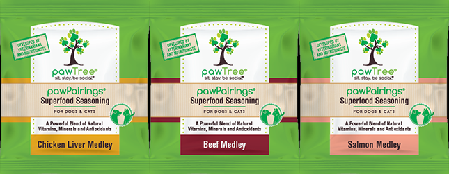 Free Sample of pawTree pawPairings Dog Food Seasoning FamilySavings