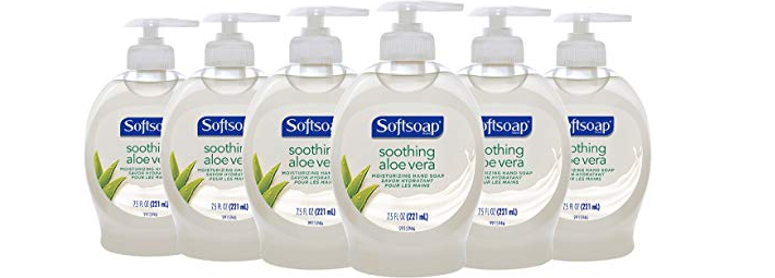 Amazon – Pack of 6 Softsoap Liquid Hand Soap just .45!