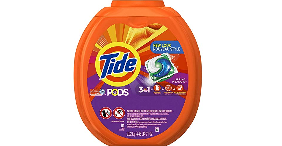 Amazon – 81-Count Tub of Tide Pods just .97!
