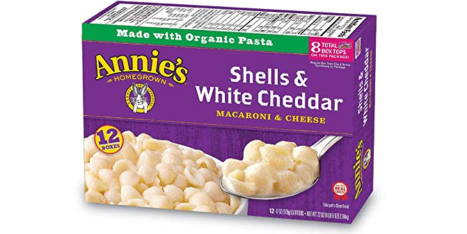 Amazon – Pack of 12 Annie’s Shells & White Cheddar Mac and Cheese just .96!