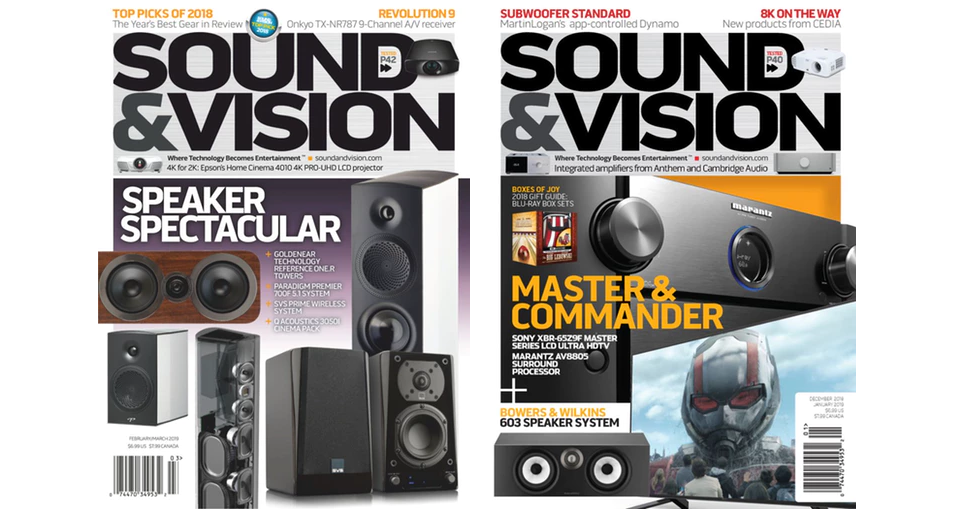 Subscription to Sound & Vision Magazine just .95!