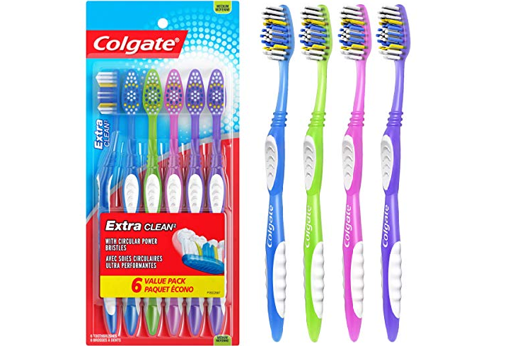 Amazon – Pack of 6 Colgate Extra Clean Toothbrushes just .40!