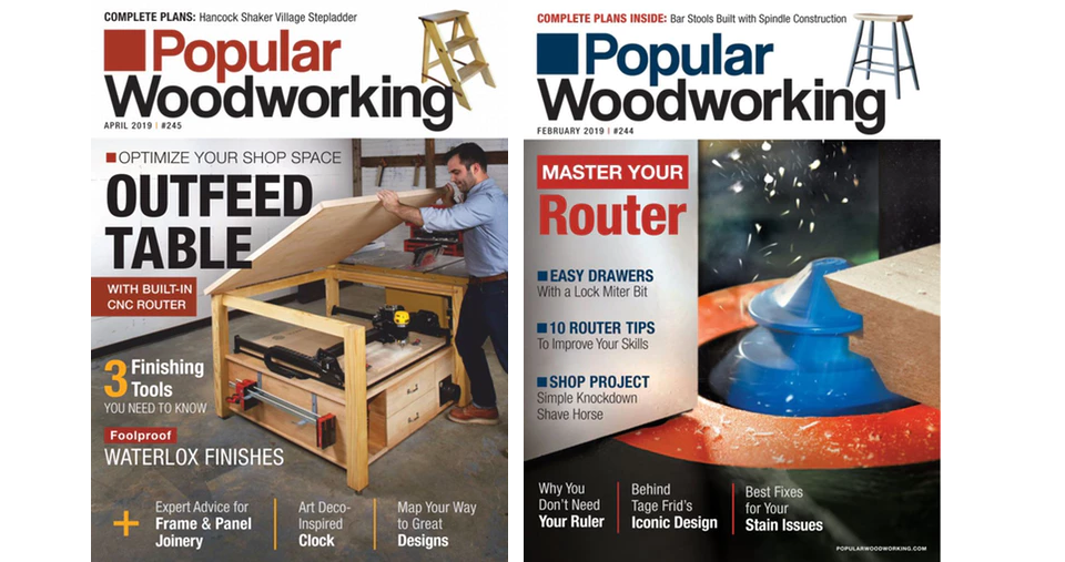 Subscription to Popular Woodworking Magazine just .95!