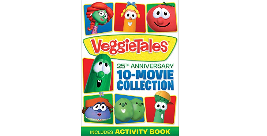 Amazon – VeggieTales 25th Anniversary 10-Movie Collection just .99!