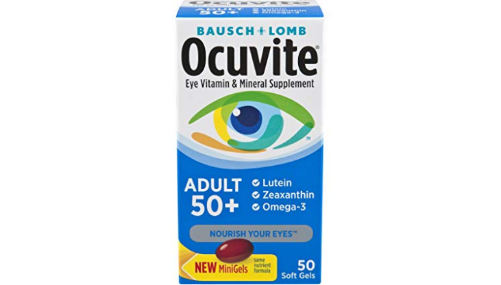 Amazon – Ocuvite Adult 50+ 50-Count Soft Gels just .49!