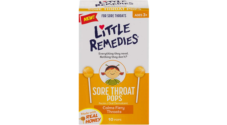 Amazon – Little Remedies Sore Throat Pops just .59!