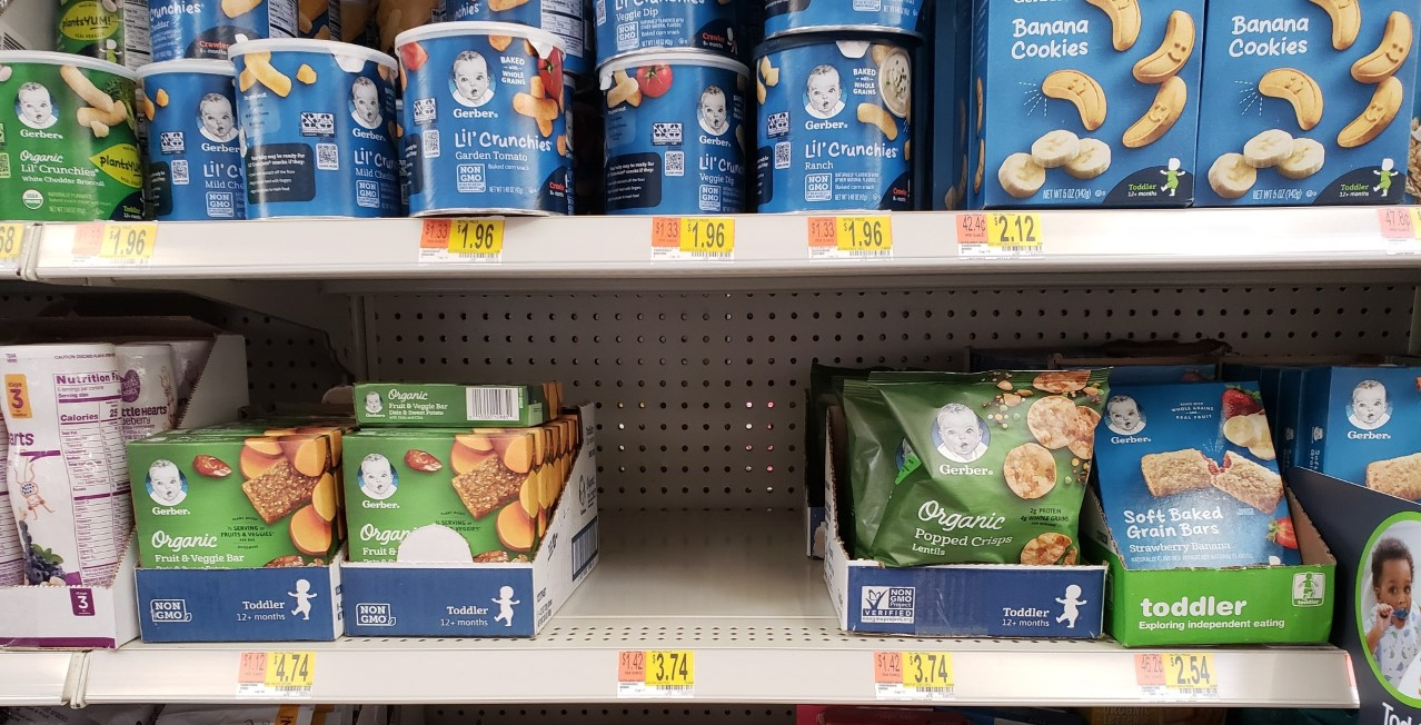 Stack the Savings on Gerber Snacks for your Tot at Walmart! - FamilySavings