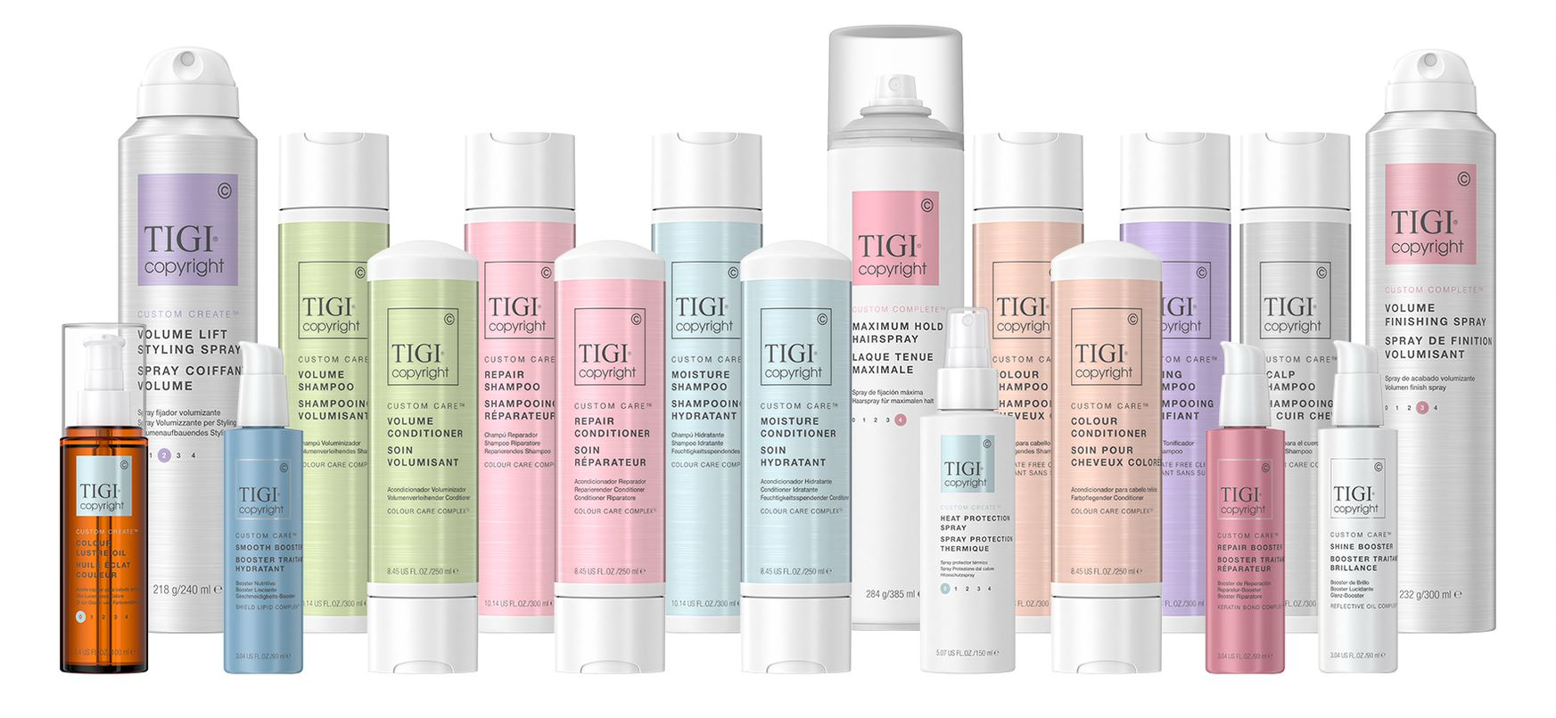 Free Sample of TIGI Copyright Hair Care.