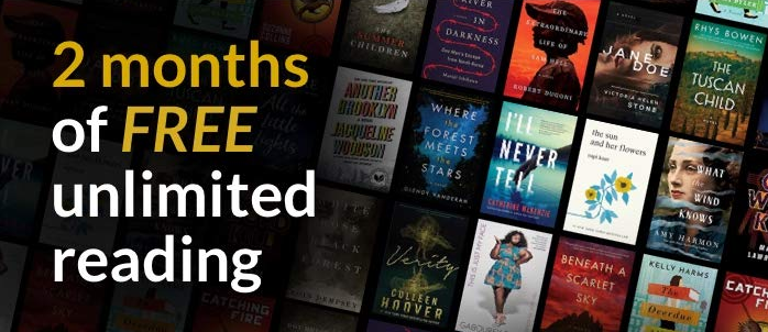 2 Free Months of Kindle Unlimited! (No Kindle Needed!)
