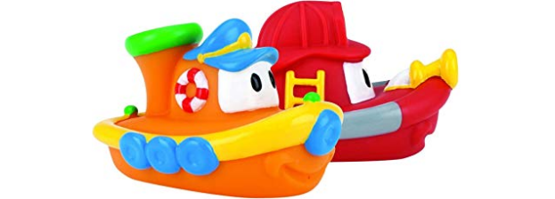 Amazon – 2-Pack Nuby Tub Tugs Floating Boat Bath Toys just .73!