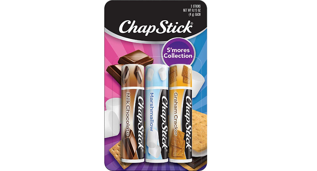 Amazon – Chapstick S’Mores Collection Lip Balm just .45!