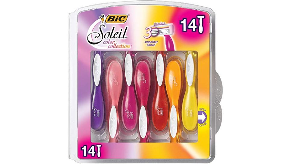 Amazon – 14-Count BIC Soleil Color Collection Razors just .07!