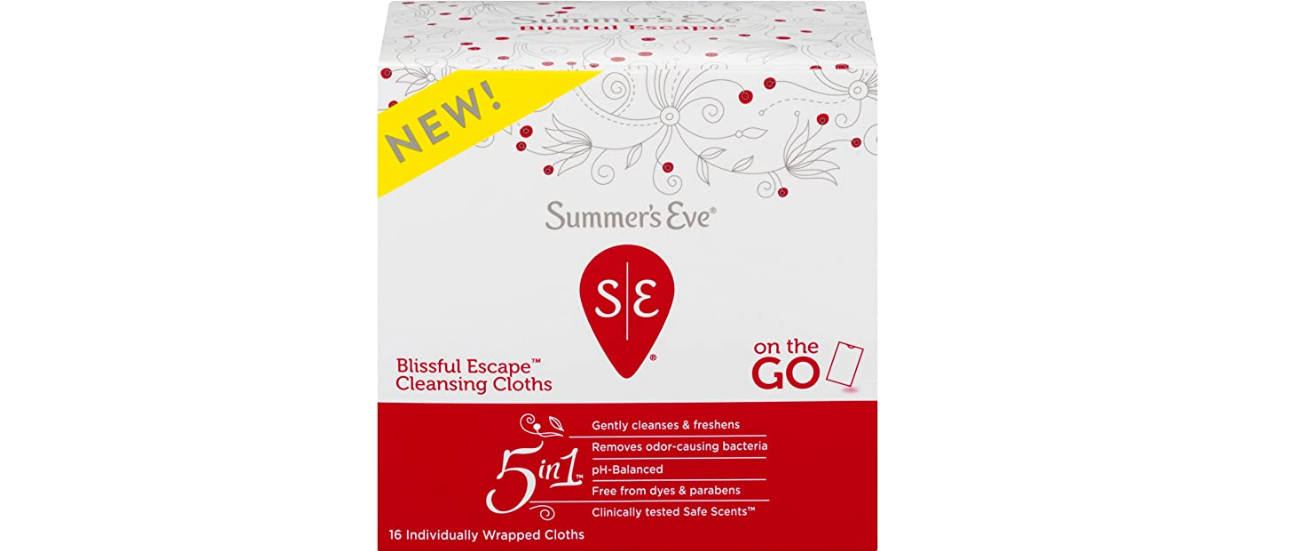 Amazon – Summer’s Eve Personal Cloths just .16!