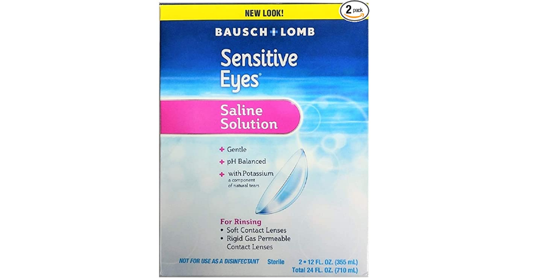 Amazon – Bausch & Lomb Sensitive Eyes Twin Pack just .64!