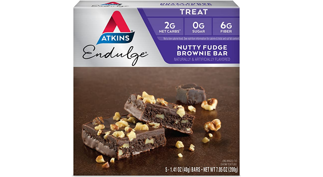 Amazon – Atkins Endulge Treat Nutty Fudge Brownie Bars just .26!