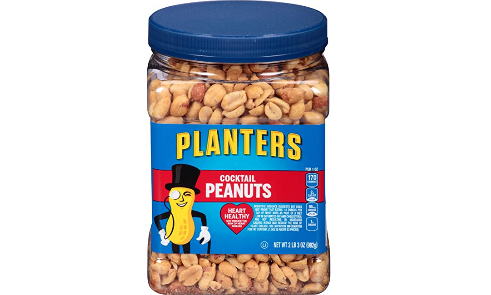 Amazon – 35-oz Jar of Planters Salted Cocktail Peanuts just .16!