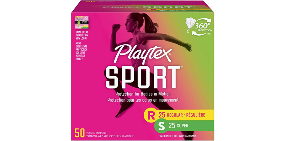 Amazon – 50-Count Playtex Sport Tampons Value Pack just .72!