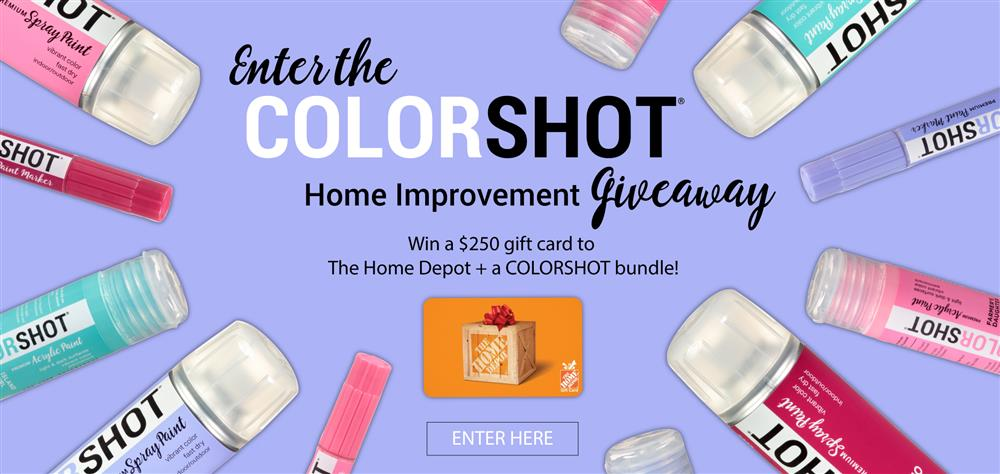 ColorShot Home Improvement Giveaway