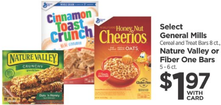 Rite Aid – General Mills Cereals just .47 Each!
