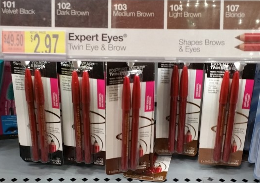 New  Maybelline New York Product Coupon (Twin Eyes & Brow just 97¢ at Walmart!)