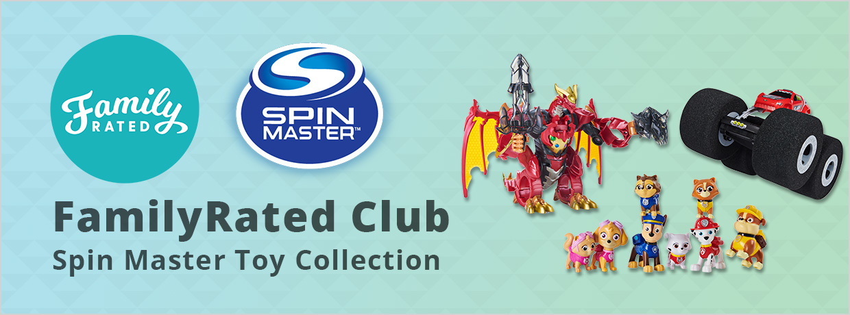 FamilyRated Club – Apply to Try SpinMaster Toys