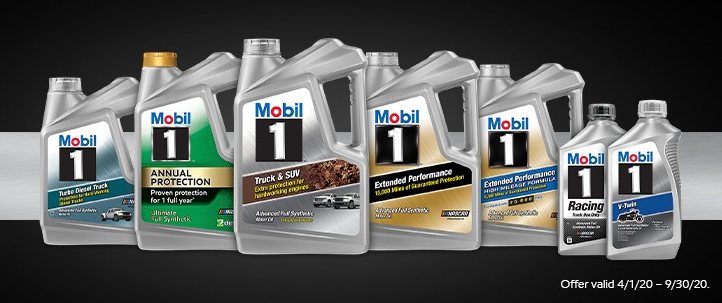 Mobil 1 and Mobil Super Oil Rebate Offers
