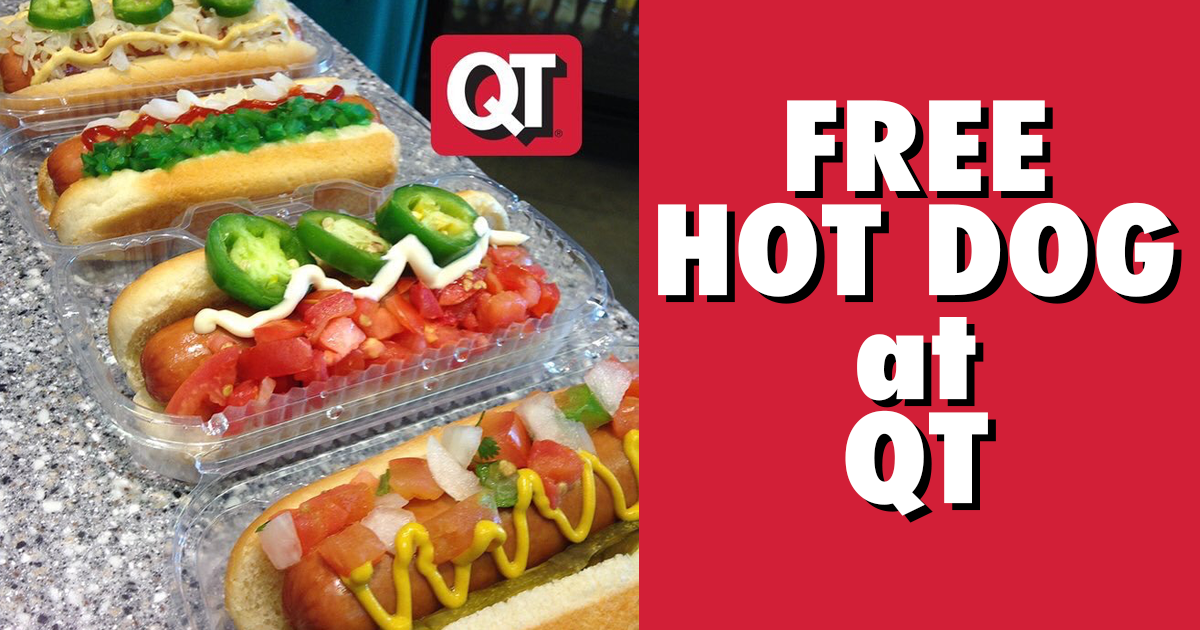 QuikTrip App – Free Hot Dog – Today Only!