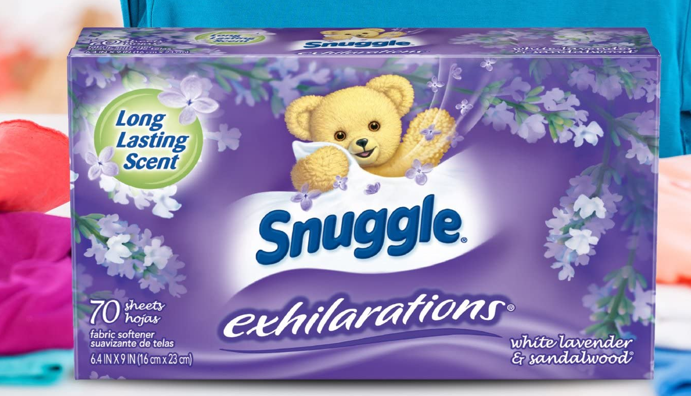 Amazon – 70ct Snuggle Exhilarations Dryer Sheets just .82!