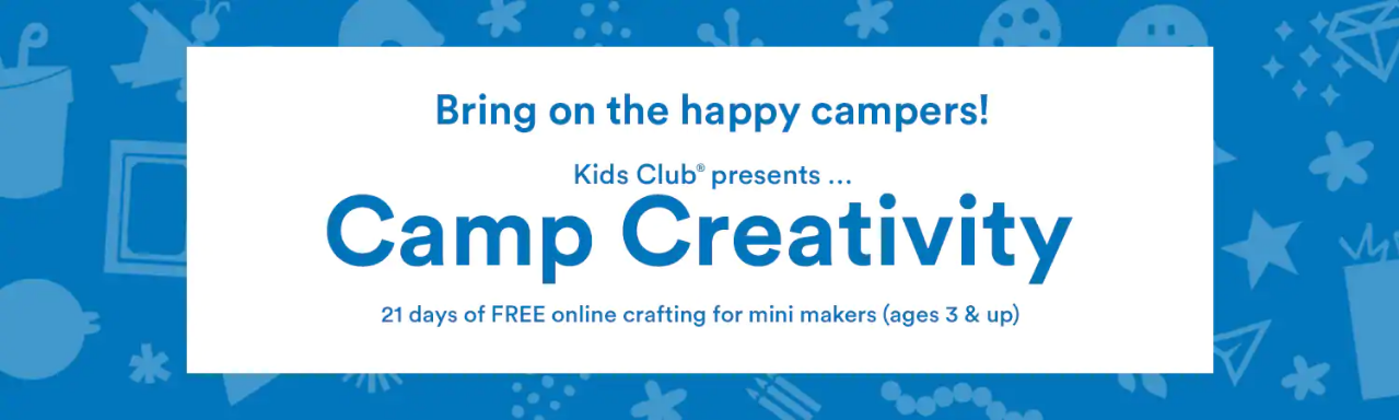 Michael’s Camp Creativity – 21 Days of Free Online Crafting