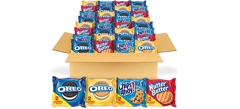 Amazon – 56-Count Nabisco Cookies Variety Pack just .15!