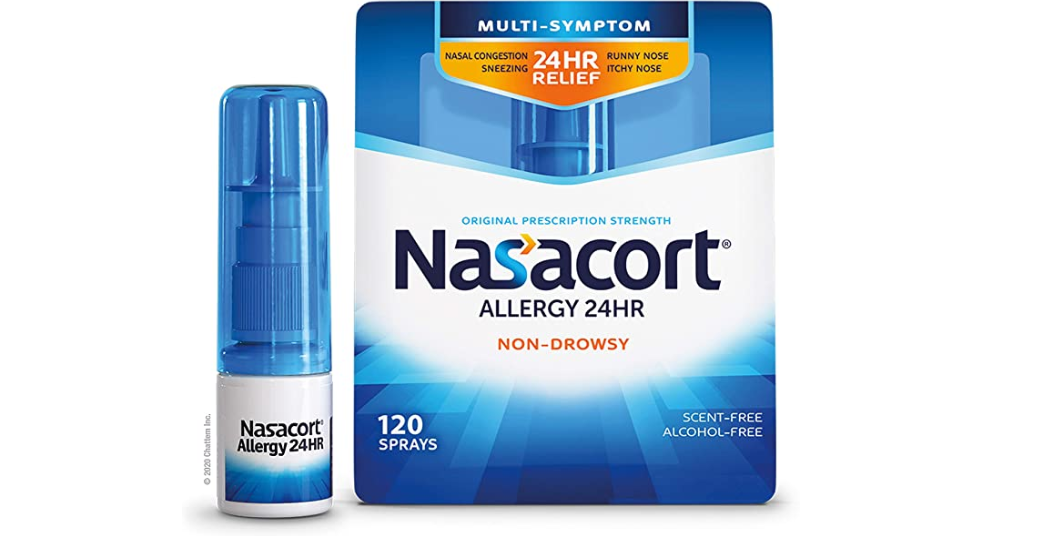Amazon – Nasacort Allergy 24HR Nasal Spray for Adults just .47!