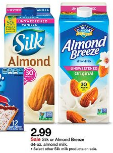 Pick up Silk Almondmilk at Target This Week!